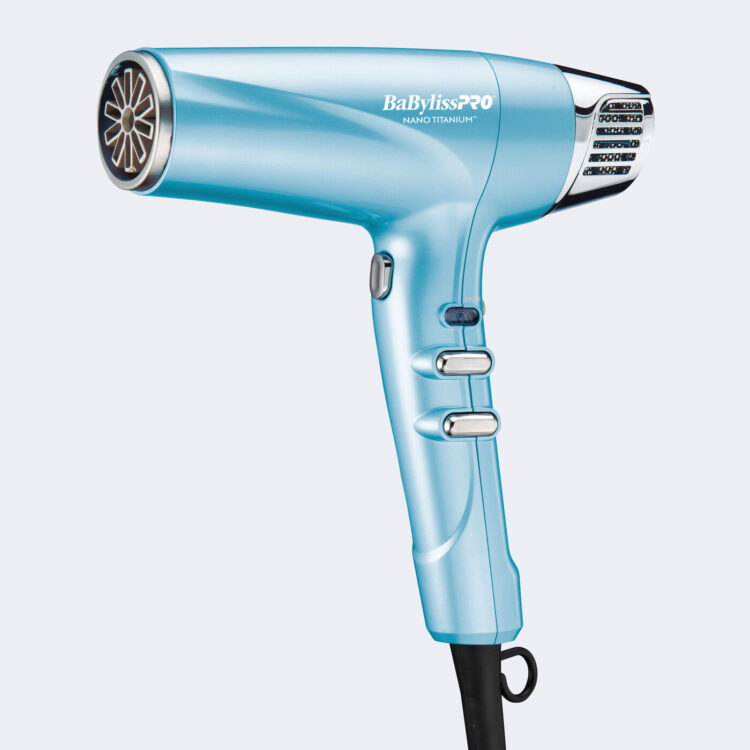 BABYLISSPRO-Nanotitanium BABYLISSPRO® NANO TITANIUM™ DUAL IONIC HIGH-SPEED HAIRDRYER (BLUE)